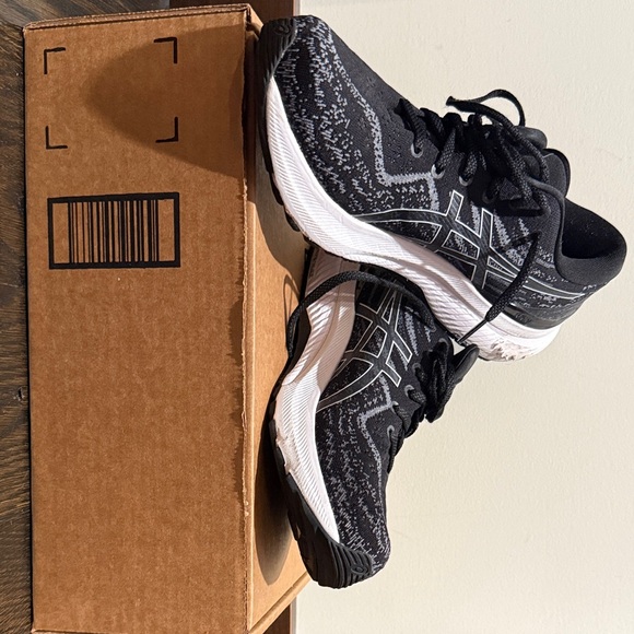 Asics Shoes - ASICS Monochrome Athletic Sneakers